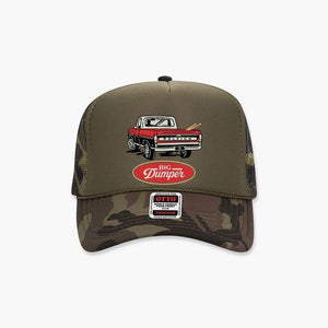 The Blue Collar Camo Trucker Hat, Big Dumper Drop 2