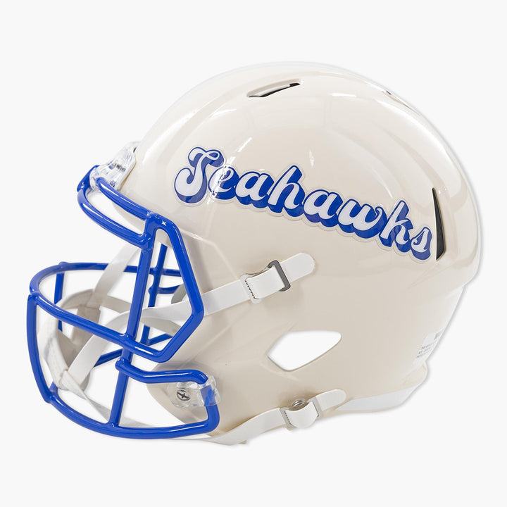 Seattle Seahawks Retro Cream Full Size Helmet