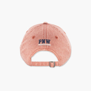 Seattle Chalk Red Skyline Crest Adjustable Hat