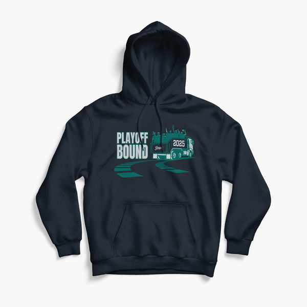 Playoff Bound Baseball Navy Hoodie