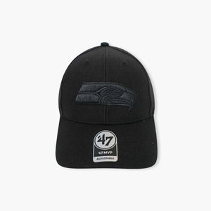 Seattle Seahawks Blackout MVP Adjustable Hat
