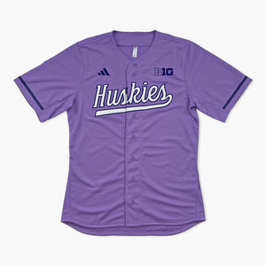 Washington Huskies Violet Fusion Baseball Jersey