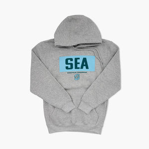 Seattle Torrent Hockey Crossbar Heather Gray Hoodie