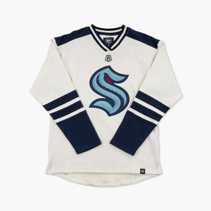 Seattle Kraken Cream Benchmark Premium Sweater