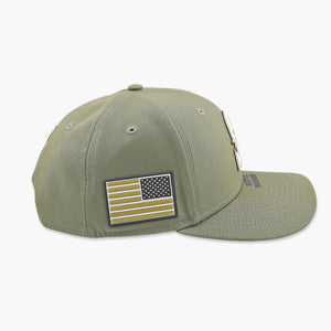 Seattle Mariners Armed Forces Day Olive Snapback