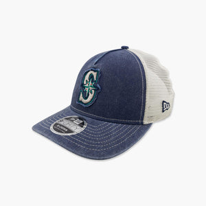 Seattle Mariners Fan A-Frame Mesh Trucker Hat