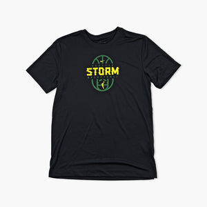 Seattle Storm Black On Court Legend Performance T-Shirt