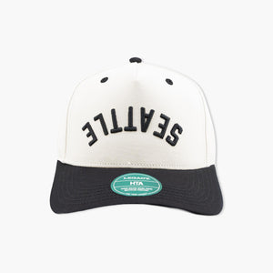 Reverse Black & Cream Seattle Two-Tone Snapback