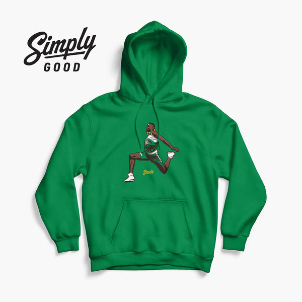Reign Man Rookie Dunk Kelly Green Hoodie