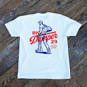 The Gameday White T-Shirt, Big Dumper Collection