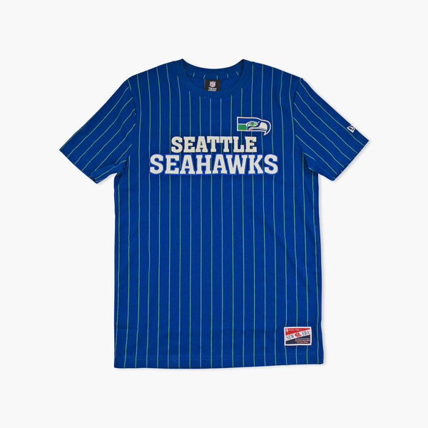 Seattle Seahawks Royal Blue Pinstripe T-Shirt