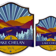 Lake Chelan 2.5" Sticker