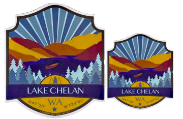 Lake Chelan 2.5" Sticker