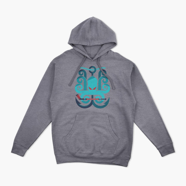 Power Play Hocktopus Grey Hoodie