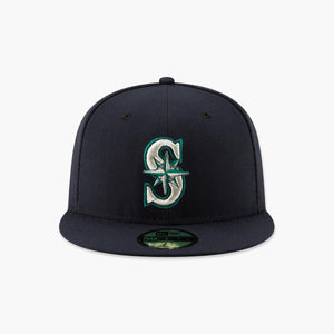 Seattle Mariners Randy Johnson Navy Fitted Hat