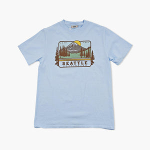 Brighter Side Blue Aura Seattle T-Shirt