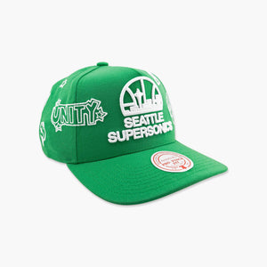 Seattle SuperSonics Downtown Doodle Pro Crown Snapback