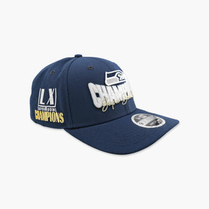 Seattle Seahawks Super Bowl LX Champions Navy/Gold Snapback