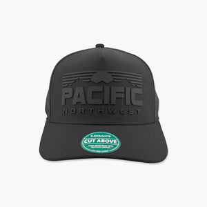 Angled Horizon Hi-Tech Vinyl Pacific Northwest Black Hat