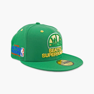 Seattle SuperSonics Green 1987 All Star Game Fitted Hat