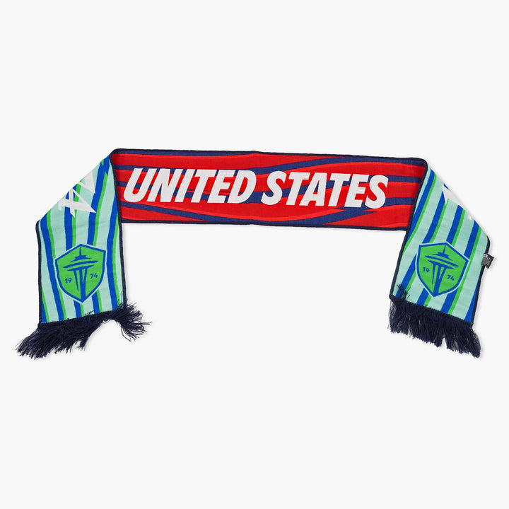 US Soccer x Seattle Sounders Commemorative Scarf