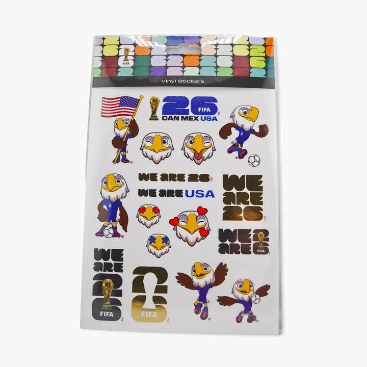 2026 World Cup Vinyl Sticker Pack