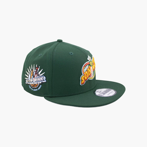 Seattle SuperSonics New Era 1997 All-Star Game Green Snapback