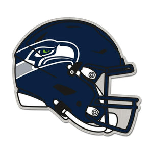 Seattle Seahawks Navy Helmet Enamel Pin