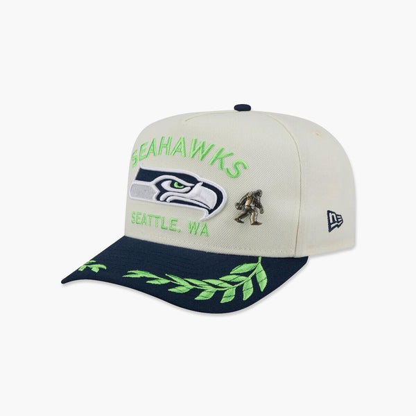 Seattle Seahawks 2025 NFL Draft Cream A-Frame Fitted Hat
