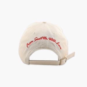 Seattle Mariners With Love Natural Adjustable Hat