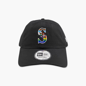 Seattle Mariners Pride 2026 Black Adjustable Hat