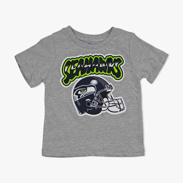 Seattle Seahawks Grey Helmet Toddler T-Shirt