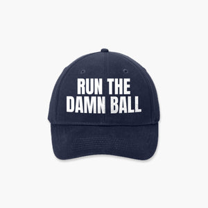 Run The Damn Ball Adjustable Hat