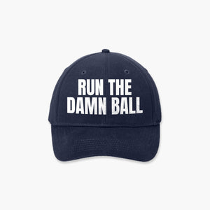 Run The Damn Ball Adjustable Hat