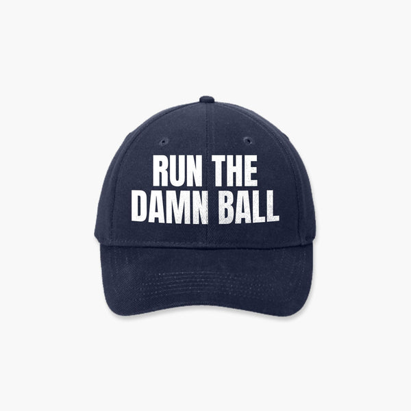 Run The Damn Ball Adjustable Hat