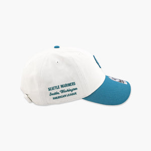 Seattle Mariners Teal/Sandstone Contemporary Clean Up Adjustable Hat