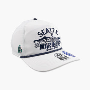 Seattle Mariners White Swing Easy Hitch Snapback