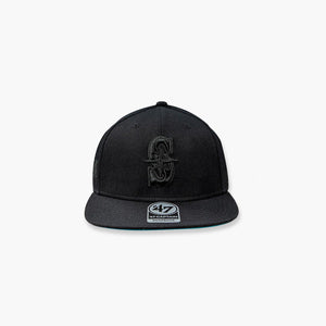 Seattle Mariners 2001 All-Star Game Blackout Captain Snapback