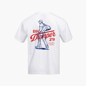 The Gameday White T-Shirt, Big Dumper Collection