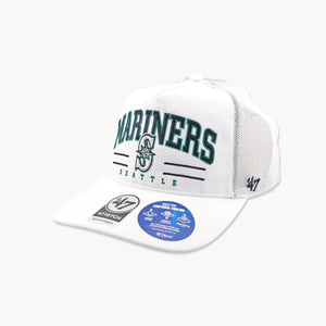 Seattle Mariners White Roscoe Hitch Trucker Hat