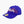 USA Wave Script Royal Adjustable Hat