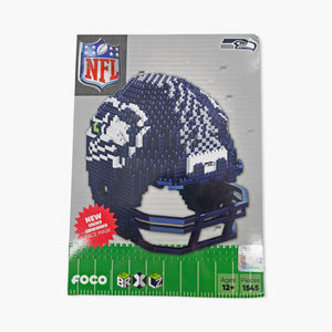 Seattle Seahawks 3D Replica Helmet BRXLZ