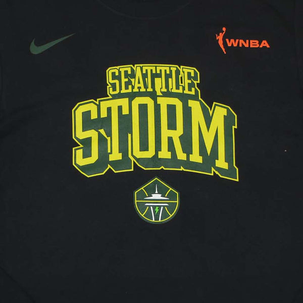 Seattle Storm Blockout Black Long-sleeve T-Shirt