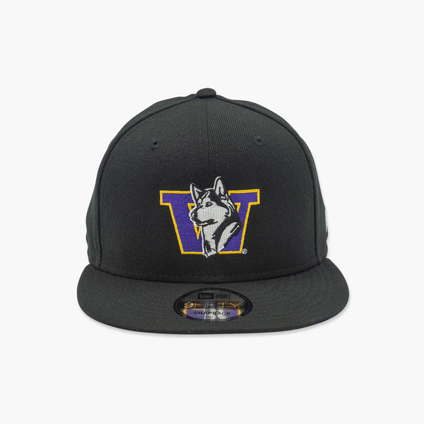 Washington Huskies Dubs Up Black Snapback