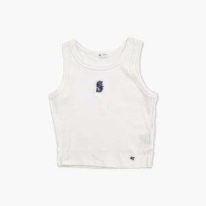 Seattle Mariners Women's Sandstone Ribbed Tanktop
