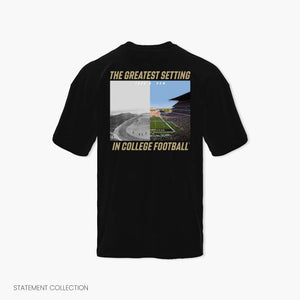 Washington Huskies Stadium Legacy Black T-Shirt