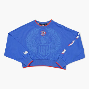 FIFA World Cup US Soccer Perfect Formation Women's Cropped Crewneck