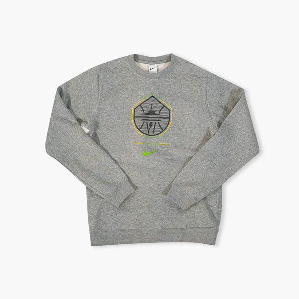 Seattle Storm Heather Grey Silhouette Crewneck