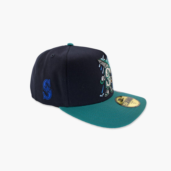 Seattle Mariners Cartoon Fitted Hat