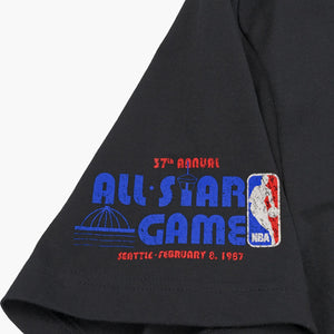 Seattle SuperSonics Black Skyline Heritage T-Shirt